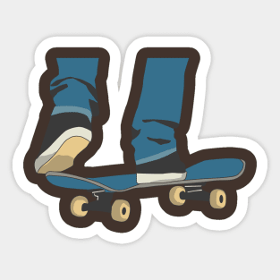 Skateboard Sticker